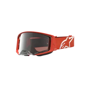 Masque Alpinestars Supertech Vesta Orange Silver Mirror Silver
