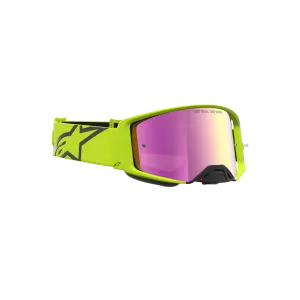 Masque Alpinestars Supertech Vesta Yellow Fluo Black Mirror Red
