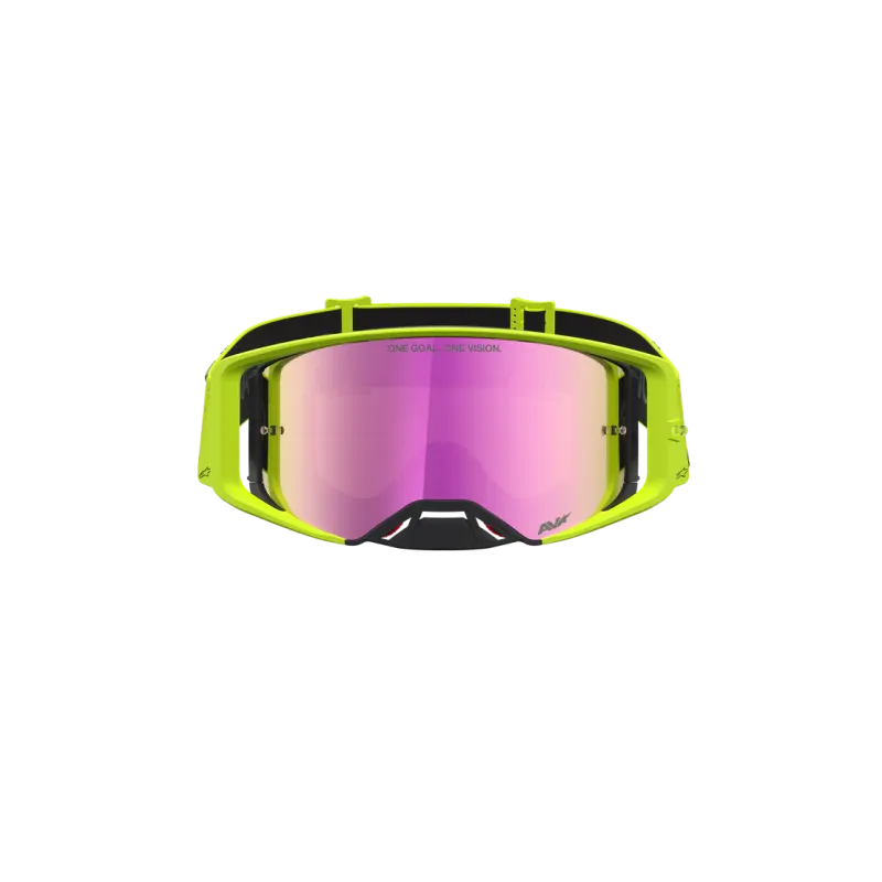 Mx Goggle Alpinestars Supertech Vesta Yellow Fluo Black Mirror Red