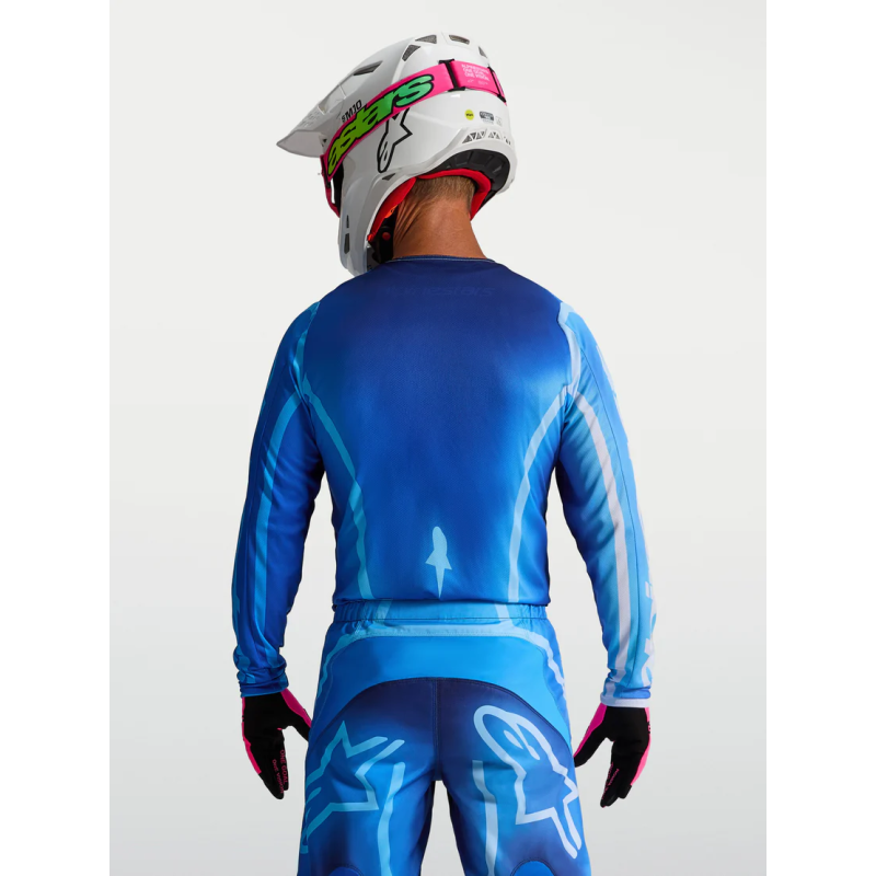 Maglia Alpinestars Fluid Kepler Ucla Blue Blithe Blue