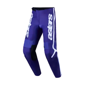 Pantalon Cross Alpinestars Fluid Apex V2 Deep Blue White