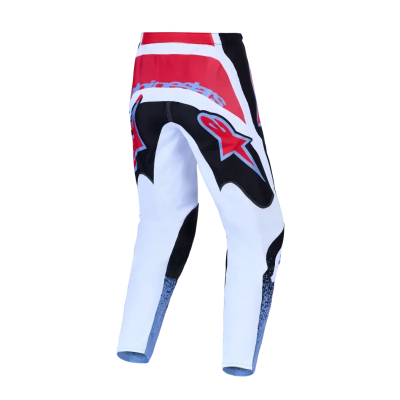 Cross Hose Alpinestars Fluid Drag Blk White Light Blue Red Fluo