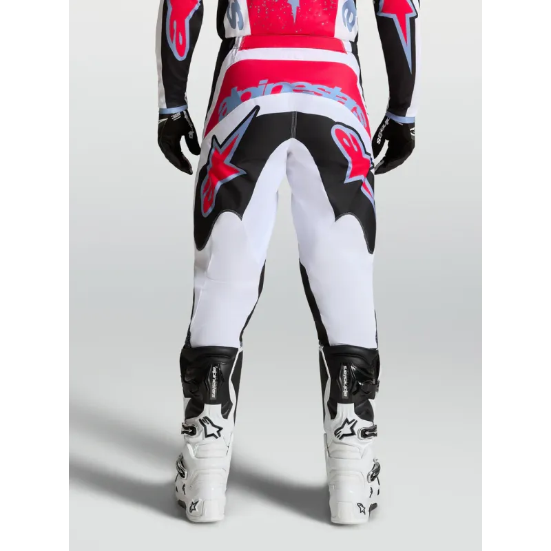 Cross Hose Alpinestars Fluid Drag Blk White Light Blue Red Fluo