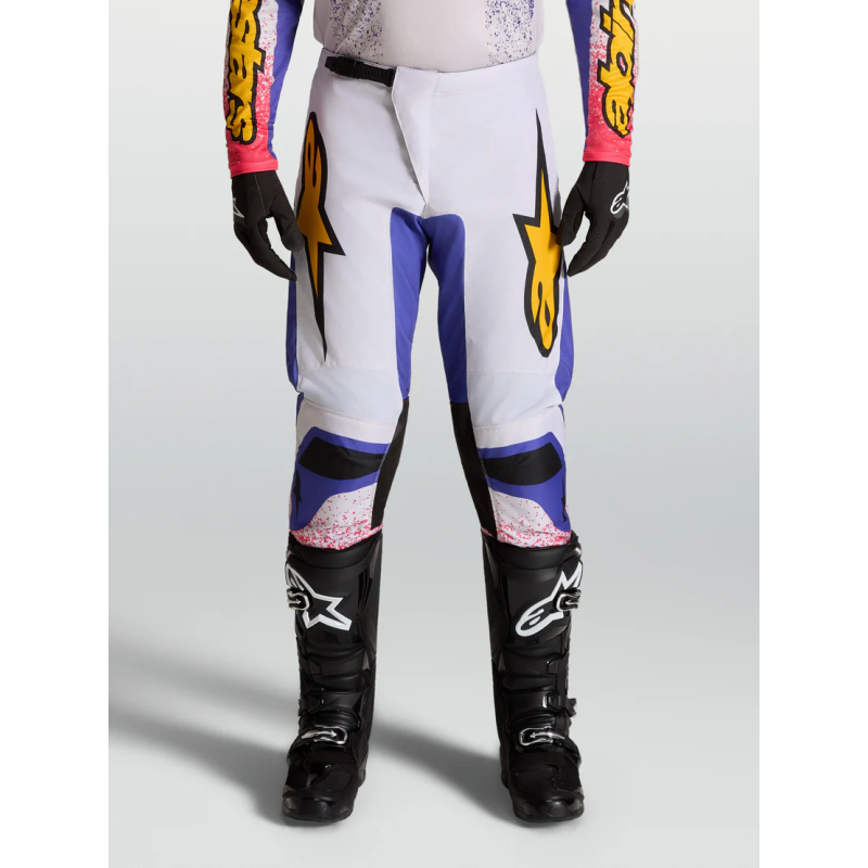 Pant Alpinestars Fluid Drag Light Lilac Blue Iris Gold