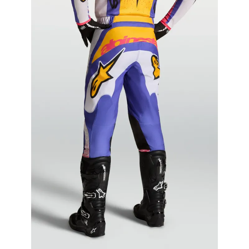 Cross Hose Alpinestars Fluid Drag Light Lilac Blue Iris Gold