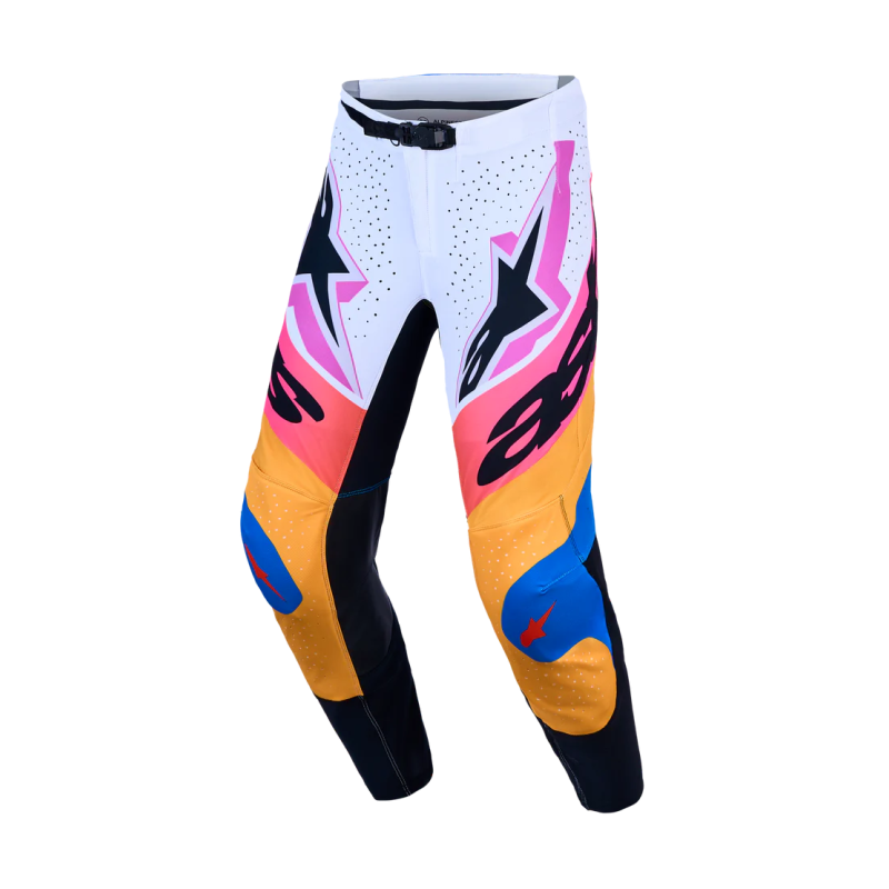 Pant Alpinestars Supertech Dyna White Blithe Blue Black Purple