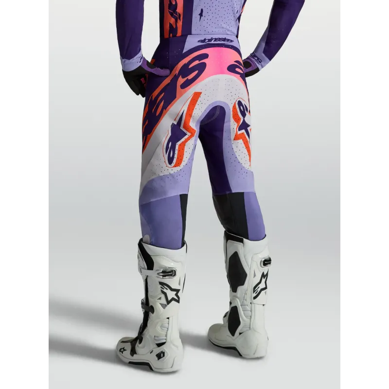 Pantalone Alpinestars Supertech Dyna Light Violet Deep Purp Pink Fl