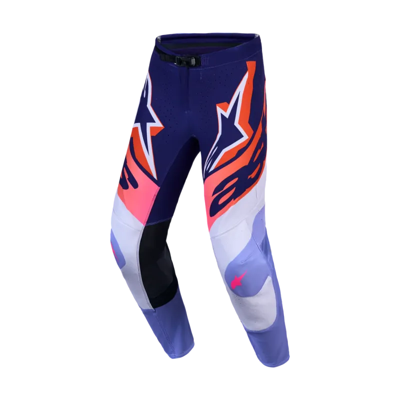 Pantalone Alpinestars Supertech Dyna Light Violet Deep Purp Pink Fl