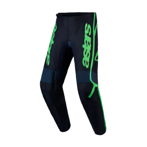 Pant Alpinestars Fluid Apex V2 Deep Black Green Fluo