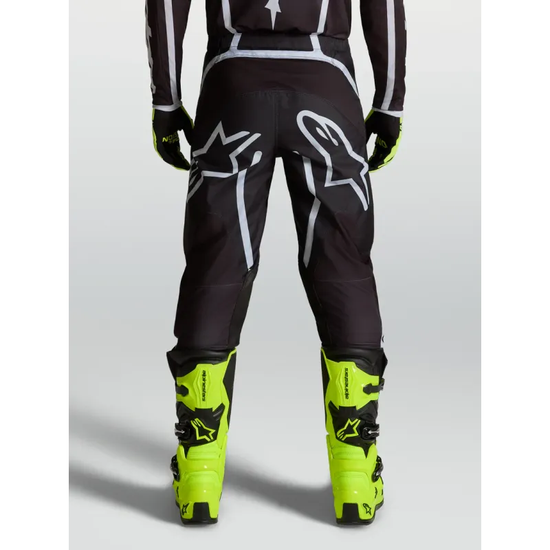 Pantalon Cross Alpinestars Fluid Apex V2 Deep Black Silver