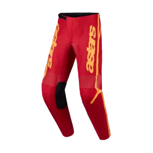 Pantalon Cross Alpinestars Fluid Apex V2 Fire Red Gold