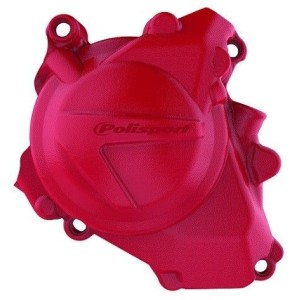 Protection de carter d'allumage Polisport rouge | Honda CRF 450 2017+