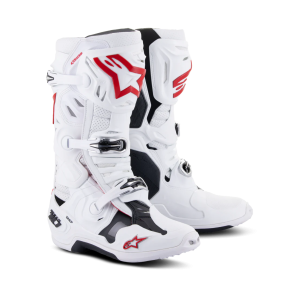 Bottes Alpinestars Tech 10 Supervented White Red