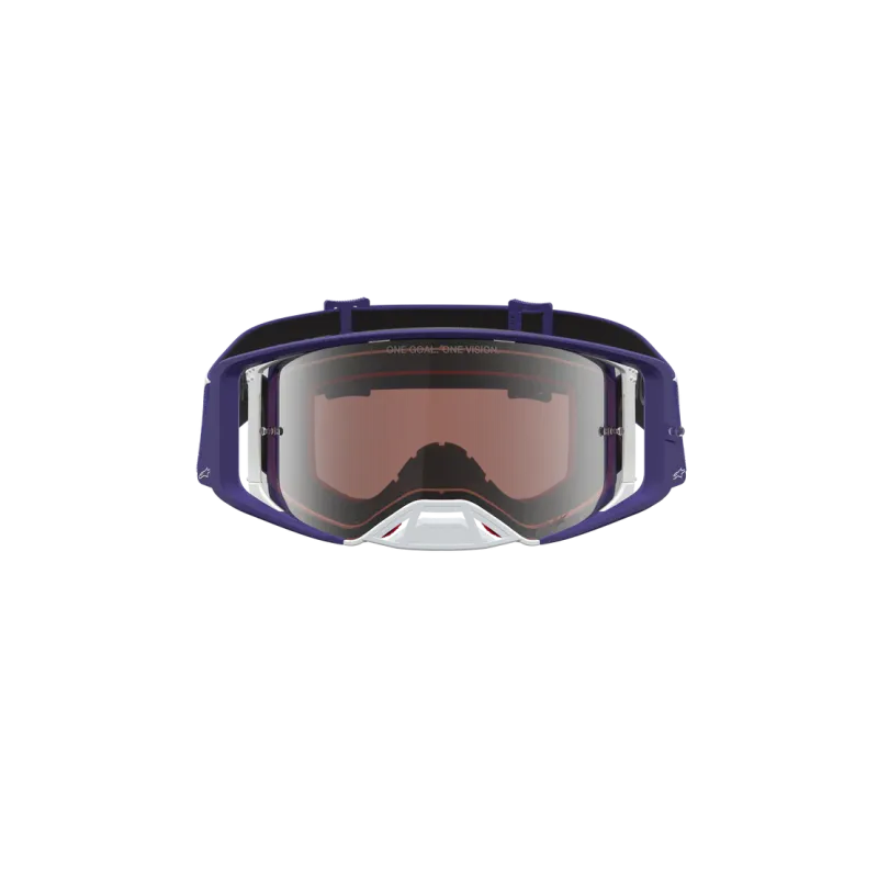 Alpinestars Supertech Atrox Deep Blue White Mirror Silver