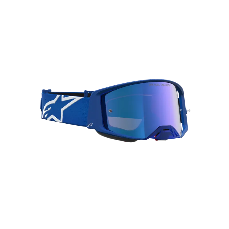 Masque Alpinestars Supertech Vesta Blithe Blue White Mirror Blue