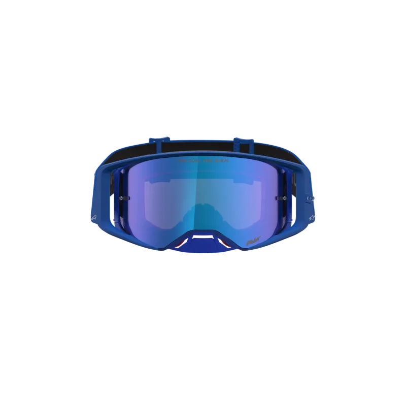 Masque Alpinestars Supertech Vesta Blithe Blue White Mirror Blue