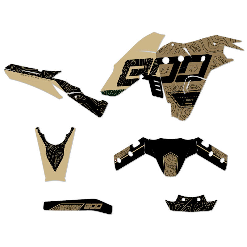 Kit déco "Line Desert" Kove