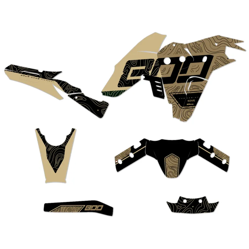 Kit Autocollants “Line Desert” Kove 800