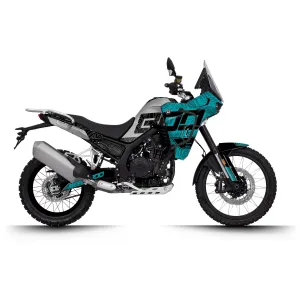 Kit Autocollants “Line Teal Grey” Kove 800
