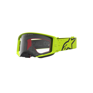 Maschera Motocross Alpinestars Supertech Vesta Yellow Fluo Black Clear