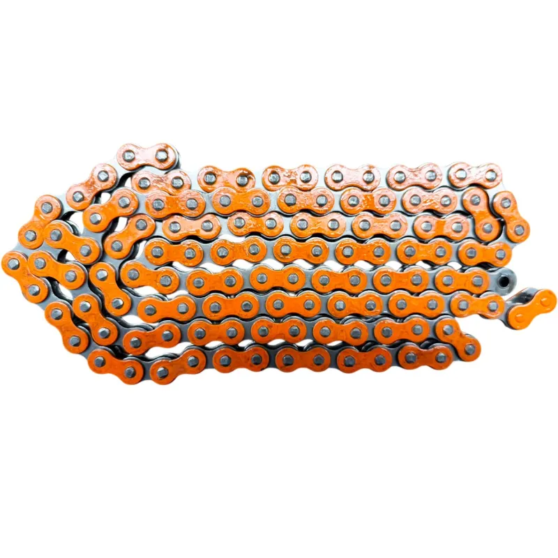 VictoryMX Orange Motocross-Enduro Chain, 520-Pitch