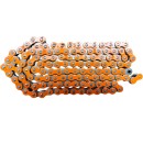 VictoryMX Orange Motocross-Enduro Chain, 520-Pitch