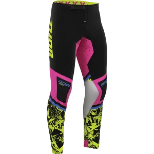 Pant Thor Sportmode Punk'd Black/Fuchsia