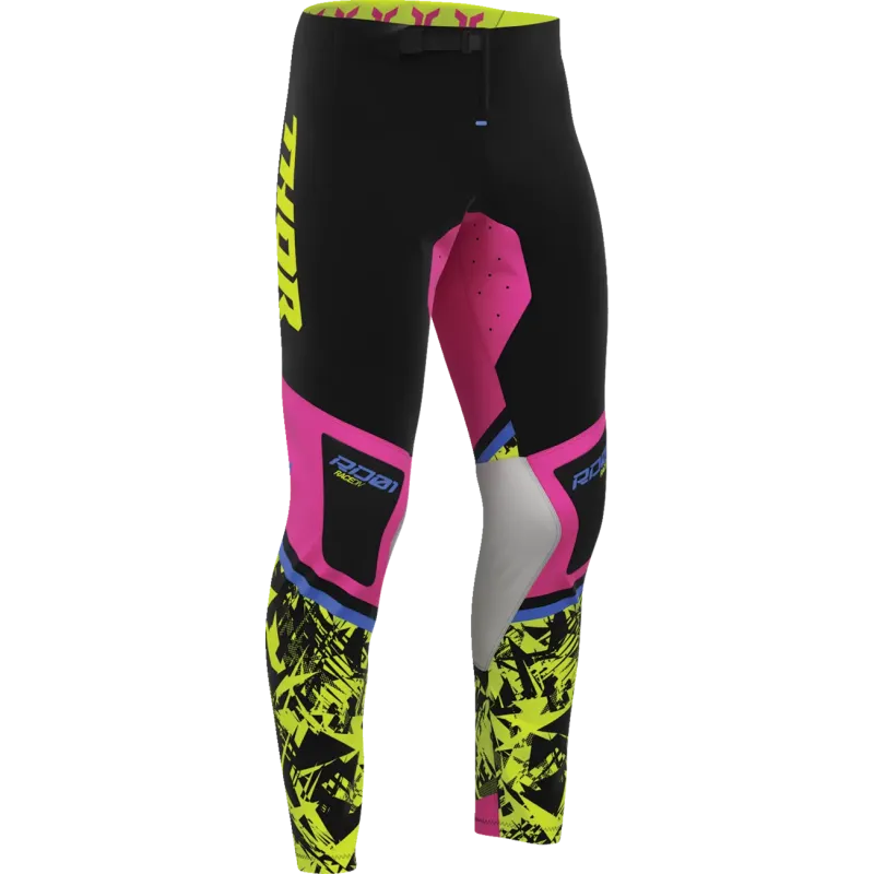 Pantalon Thor Sportmode Punk'd Black/Fuchsia