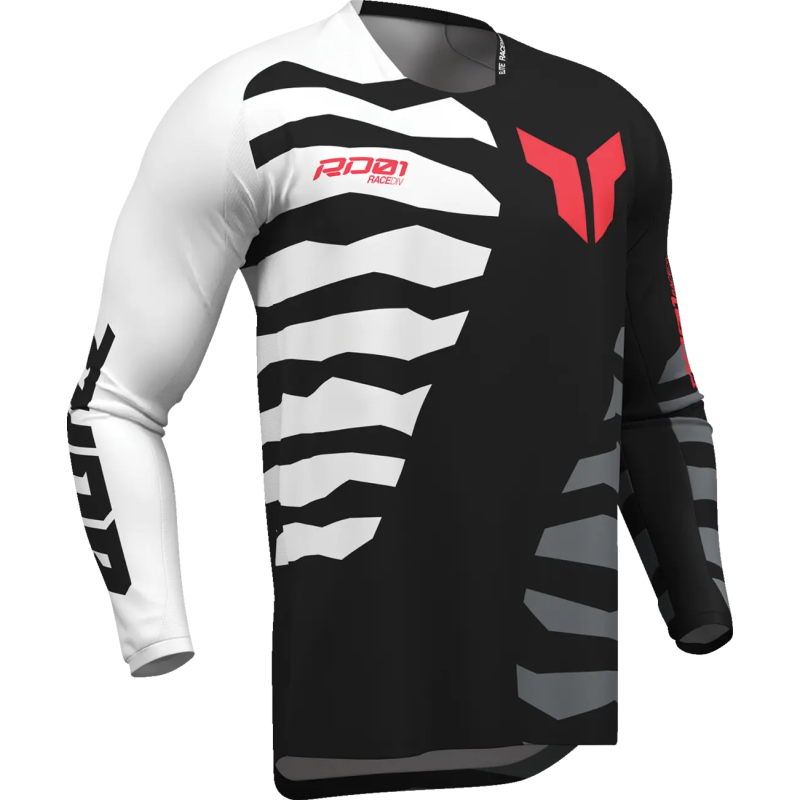 Maillot Thor Launchmode Shredder Black White
