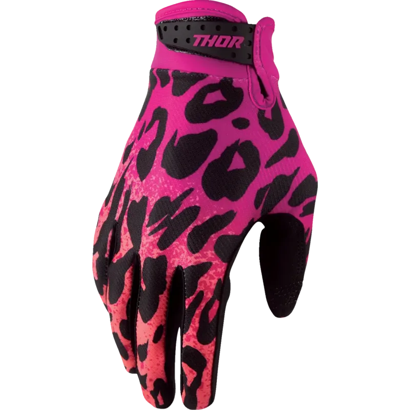 Gloves Thor Launchmode Namir Pink, Red, Fuchsia, Black