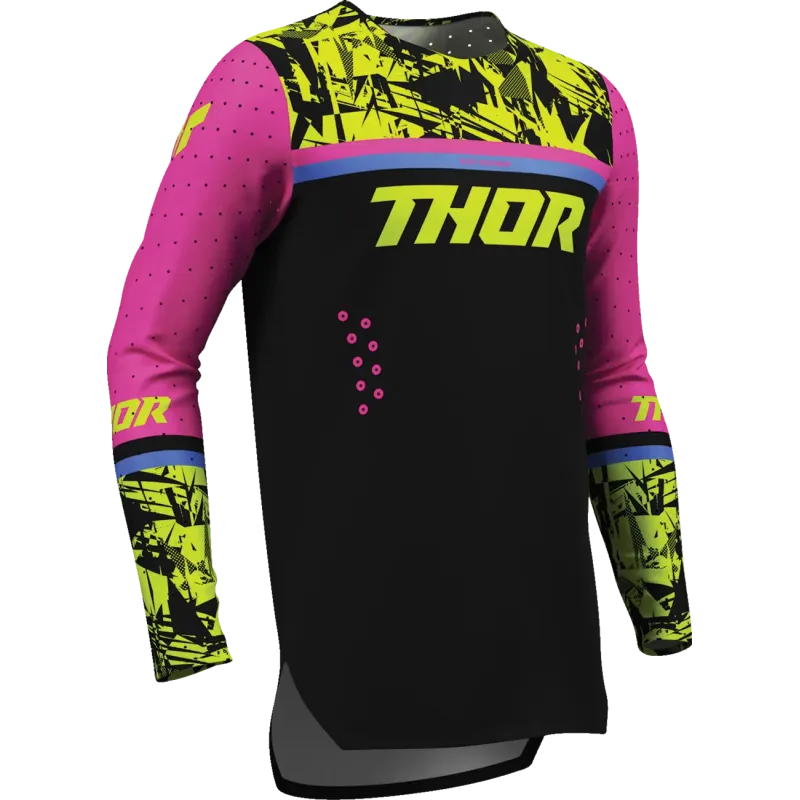 Jersey Thor Sportmode Punk'd Black/Fuchsia