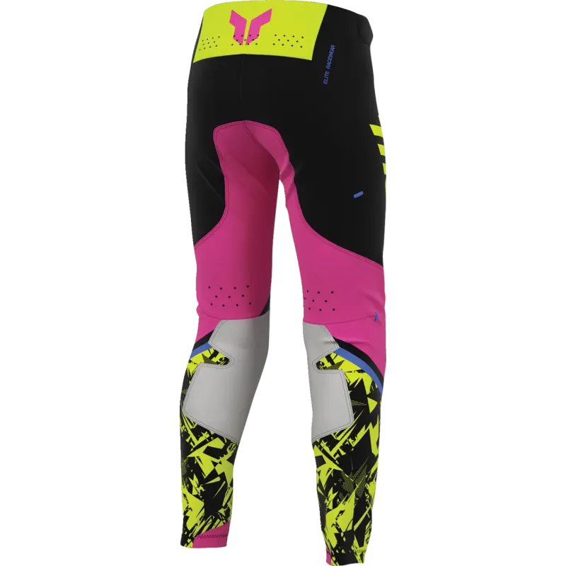 Pant Thor Youth Sportmode Punk'd Black/Fucsia