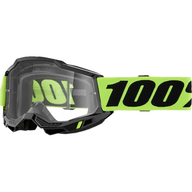 Crossbrille 100% Accuri 2 OTG Neon Yellow