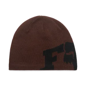 Cuffiotto FOX F Head X Jacquard Beanie Coffee