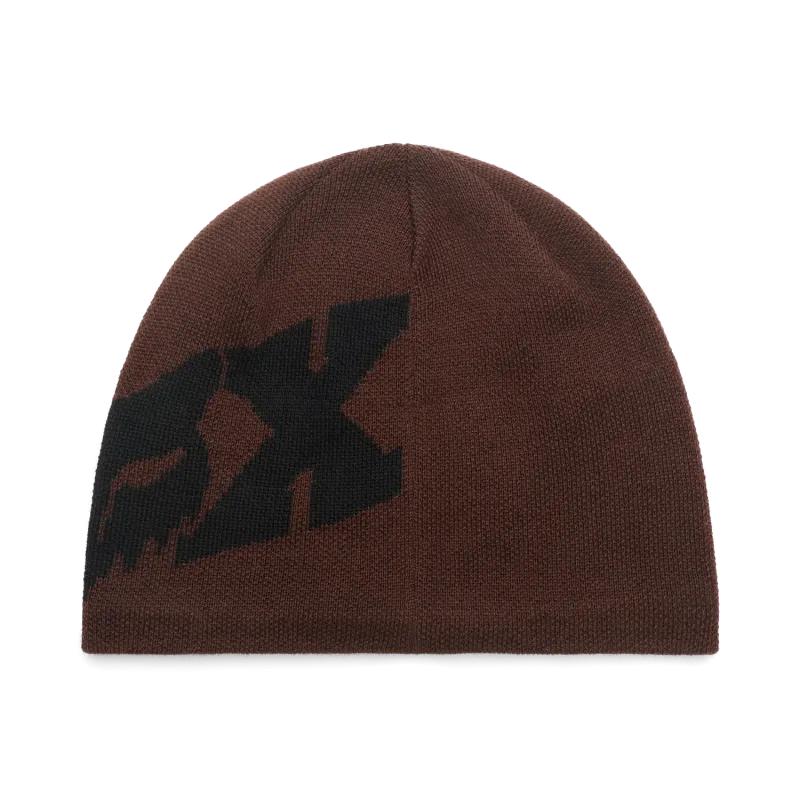 Cuffiotto FOX F Head X Jacquard Beanie Coffee