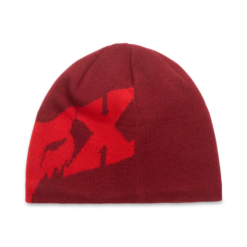 Cuffiotto FOX F Head X Jacquard Beanie Chili