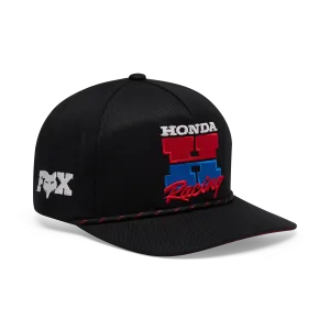 FOX Honda Snapback Hat Black
