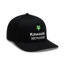 Casquette FOX Kawasaki Flexfit noire