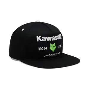 FOX Kawasaki Snapback Hat Black