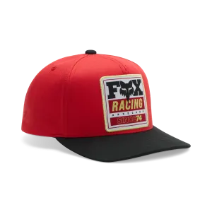 FOX Youth Since 74 Snapback Hat Red