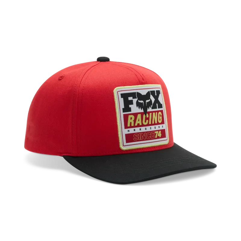 FOX Youth Since 74 Snapback Hat Red