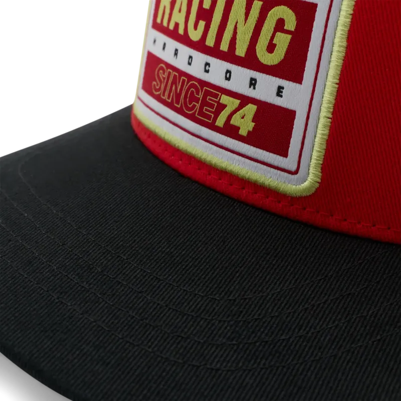 FOX Youth Since 74 Snapback Hat Red