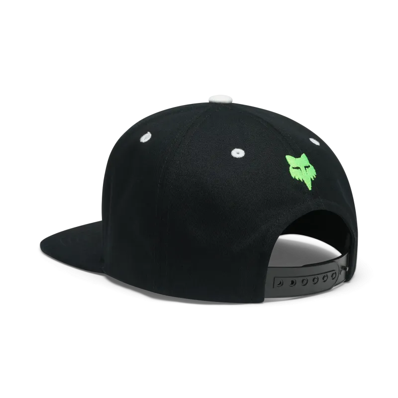 FOX Youth Coldpress Snapback Black