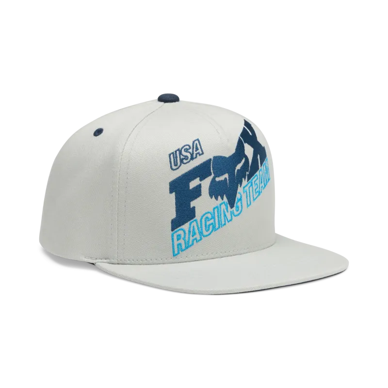 FOX Youth Coldpress Snapback Light Grey