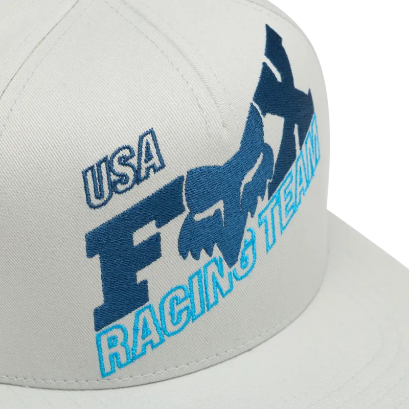 FOX Youth Coldpress Snapback Light Grey