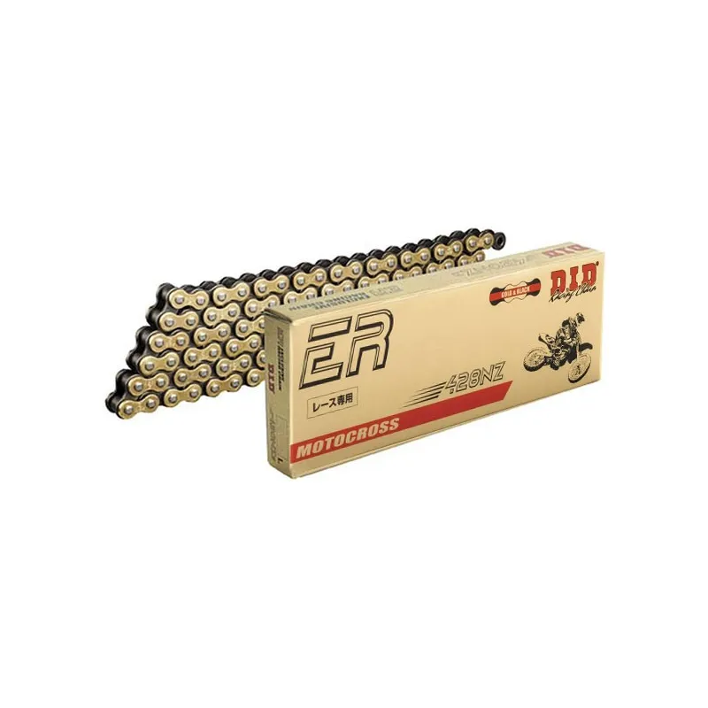 DID Chaîne 428 NZ NON-O'RING Chaîne - GOLD- 130 links