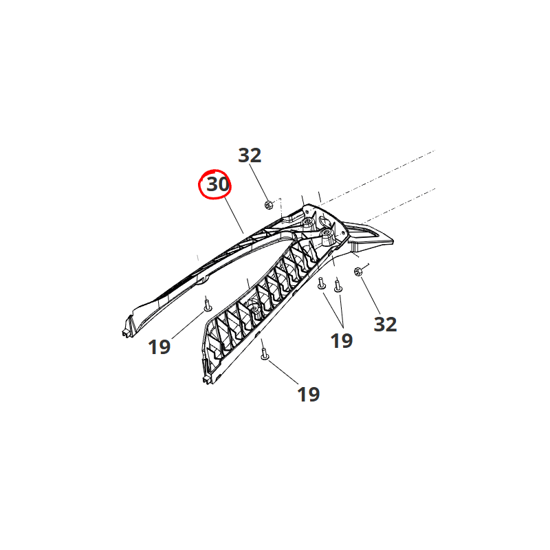 License Plate Holder | Fantic XE 300 2024+ XE 125 2023+