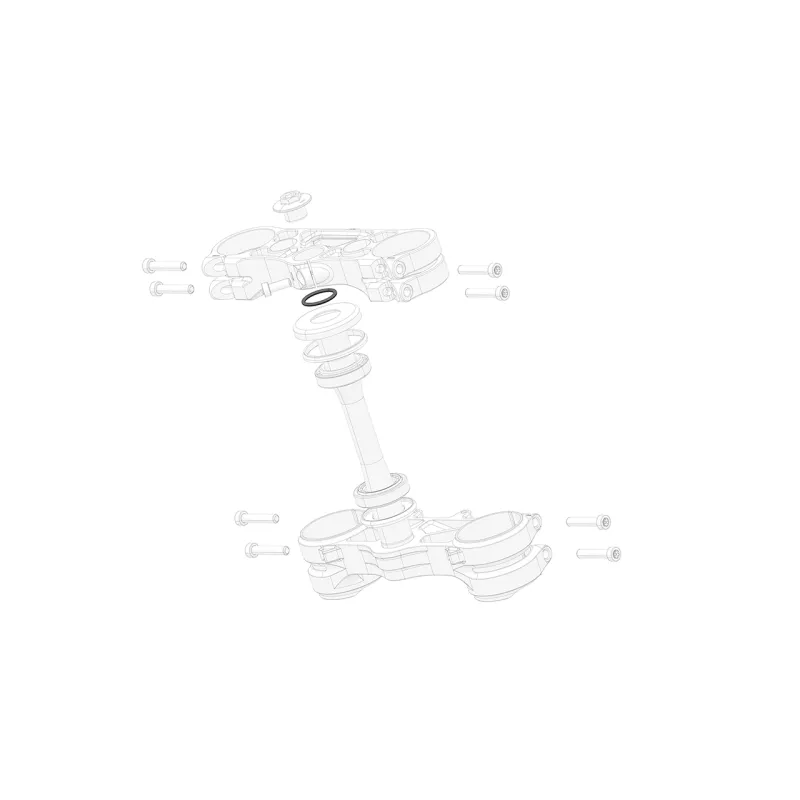 O-ring del cuscinetto del cannotto di sterzo superiore