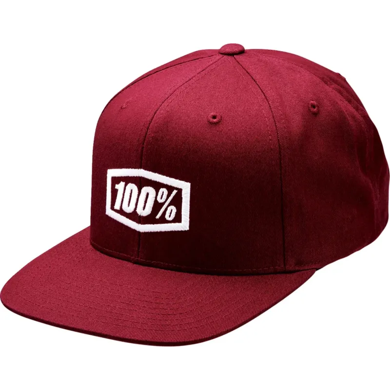 Icon Snapback 100% Burgundy