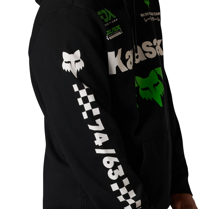 FOX Kawasaki Fleece PO Black